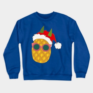 Pineapple Funny Punctured Hat Christmas Tee T-Shirt Crewneck Sweatshirt